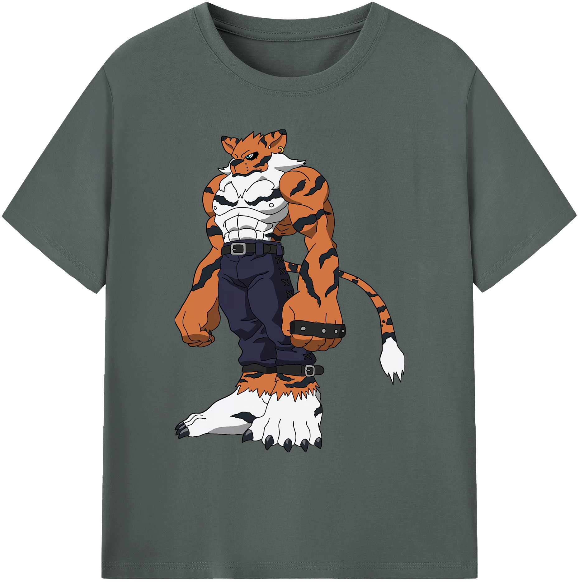 （画像用） Digimon デジタルモンスター/デジモン 綿100％ メンズ半袖Tシャツ｜肌触りやわらか＆通気性